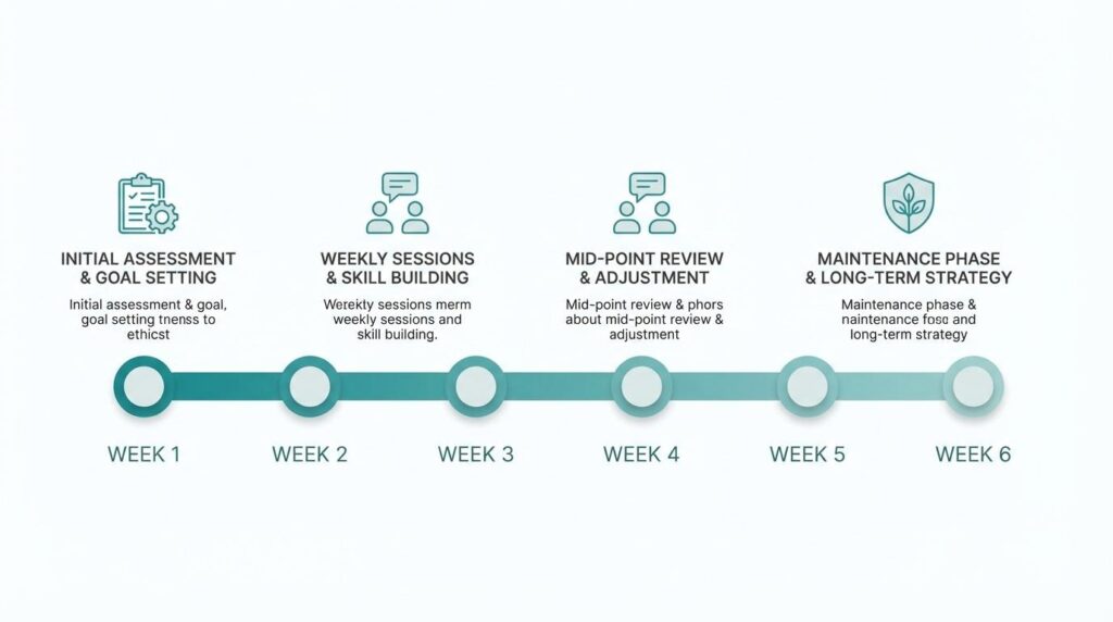 image of Weekly schedule for taking Myers Cocktail IV.