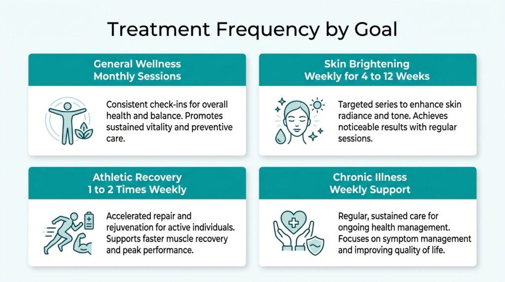 Glutathione IV Infusions Frequency