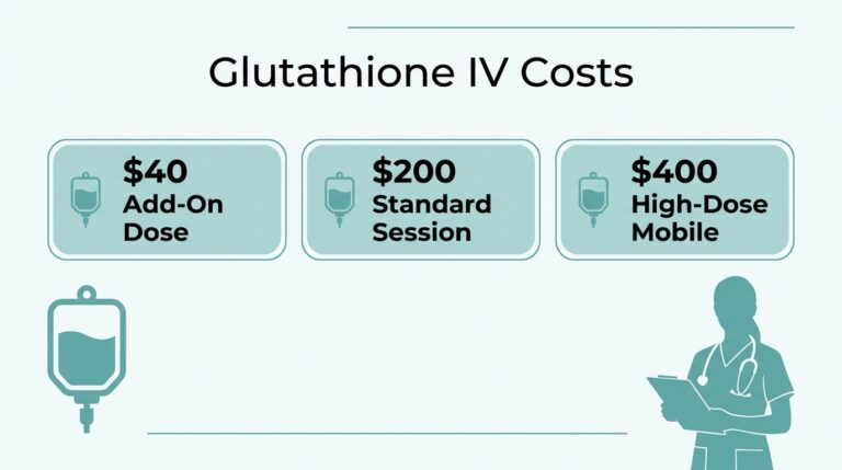 Glutathione IV Therapy Cost