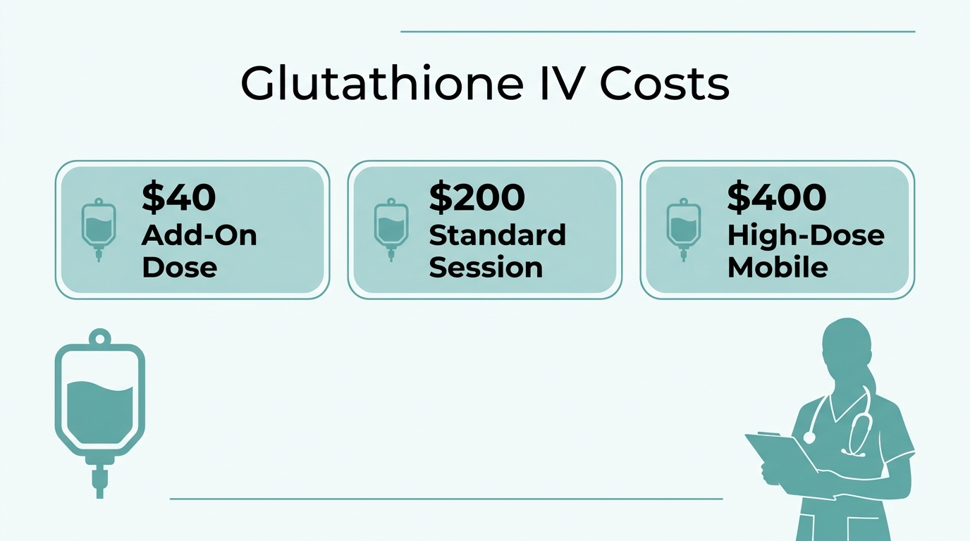 Glutathione IV Therapy Cost