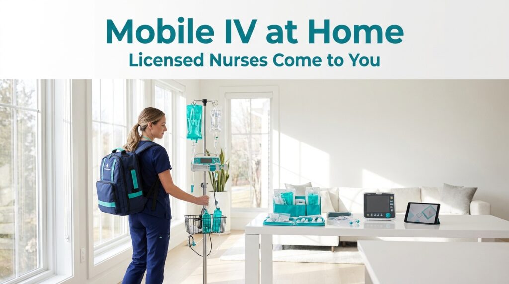 Mobile Glutathione IV Therapy at Home