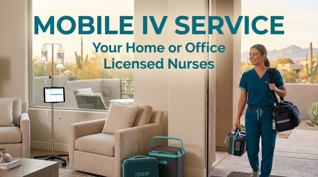 Mobile IV Therapy Services in Arizona